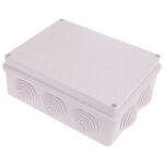 Bote de drivation tanche 150x110x70mm ? fg13405 ? ip55 avec couvercle  vis et 10 passe - cbles ? ...