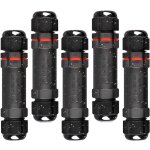 Langray - boîte de derivation Étanche, 5 pcs connecteur Électrique Éxterieur ip68, domino etanche boîtier ... Langray - boîte de derivation Étanche, 5 pcs connecteur Électrique Éxterieur ip68, domino etanche boîtier ...