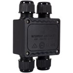 Ledkia ? bo�te de d�rivation �tanche en 'h' 128x80x40mm ? indice de protection ip68 ? 4 c�nes pour installatio ...