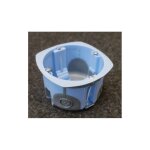 Boite d'encastrement placo  67mm bbc prof 50mm 1 poste tanche air'metic eur'ohm 52063