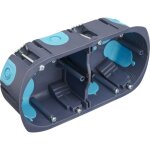 Debflex - boite d'encastrement stopair multimateriaux 2 postes h / v Ø67 / p40 - 718385 Debflex - boite d'encastrement stopair multimateriaux 2 postes h / v Ø67 / p40 - 718385