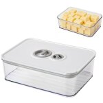 Boite fromage frigo 1250 ml avec couvercle hermetique et bouton de reglage du temps boite a fromage pour ...