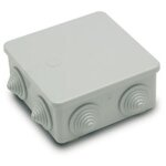 Bote de jonction carre ip55 - 100x100x45