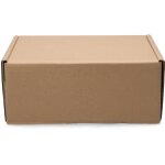 Botes kraft marron, botes de faveurs de fte, botes  gable, 26x 23 x 3 cm