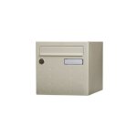 Bo�te aux lettres double face cubysm - renz beige 285 285 285