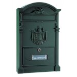 Bo�te aux lettres ext�rieure en aluminium arregui residence coffret de residence e2610 blanc