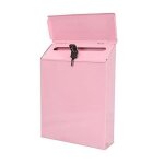Boîte aux lettres murale verrouillable de collecte ferme avec clé convient pour le bureau à domicile ... Boîte aux lettres murale verrouillable de collecte ferme avec clé convient pour le bureau à domicile ...