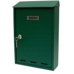 Bo�te aux lettres verotech 330 x 220 x 70 mm, vert postal