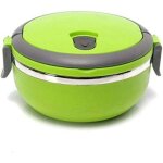 Bo�tes � lunch rondes isothermes pour aliments, contenants thermiques, bo�te � lunch chauffante, contenant ...