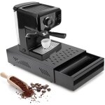 Boite marc de caf� knock box, vidange du marc de caf�, tiroir d�tachable en acier inoxydable 350 x 250 ...