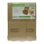 Bote marron 29x19x2 cm - emballage en papier solide