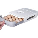 Boite a oeuf, tiroir boite oeufs rangement frigo, panier oeuf cuisine plastique, empilable egg distributeur ...