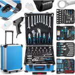 Boite � outils 1000 pi�ces teeno, caisse a outil en chrome vanadium, outil multifonction avec valise ...