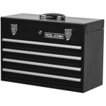 Bote  outils en mtal de 51, 8 cm avec tiroirs, bote  outils portable en acier avec doublure de protection ...