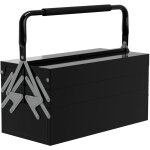 Boite  outils mtallique - coffret  outils - caisse  outils 3 niveaux 5 plateaux rtractables - tle ...