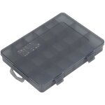 Bo�te de pi�ces multi - compartiments diviseur amovible en plastique transparent 18 grilles rangement ...