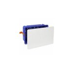 Bo�te de raccordement � encastrer cloison creuse 164x106mm couvercle � griffes m�tal et syst�me de fixation ...