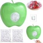 Bo�te de rangement pour film alimentaire, avec 200 sachets couvertures alimentaires, ensemble de film ...