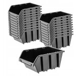 Bo�tes de rangement murales, bo�tes empilables en plastique pour organiser vos outils, bacs � bec pour ...