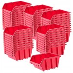 Bo�tes de rangement murales, bo�tes empilables en plastique pour organiser vos outils, bacs � bec pour ...