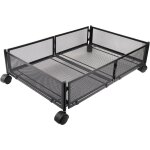 Bo�tes de rangement sous le lit, haloyo�, avec roulettes, en m�tal, pour chambre � coucher, pour v�tements ...