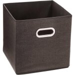 Bo�te de rangement en tissu, bo�te � v�tements, 31 x 31 cm, couleur jaune, mod�le mix n modul marron ...