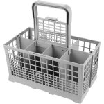 Bote de remplacement pour panier  couverts universel avec 8 compartiments, durable et ferme, adapte ...