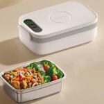 Bo�te � repas chauffante �lectrique 1l avec batterie 14000mah - bo�te repas isotherme usb avec chauffage ...