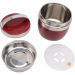 Bo�te - repas isotherme en acier inoxydable 304 de 1, 5l, id�ale pour �tudiants et travailleurs, design ...