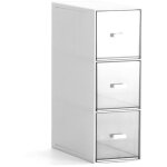 Boite � th� avec 3 tiroirs, rangement cuisine en plastique, boite de rangement cuisine, rangement � th�, ...