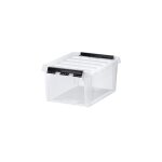 Boite transp 8l av clips 34x25x16cm ref 3482070