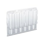 Bote d'expdition transparente / 6 plantes - 224 x 160 x 48 mm