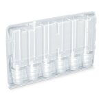 Bote d'expdition transparente / 6 plantes - 320 x 200 x 50 mm