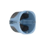 Eur ohm ? bo�te d'encastrement �tanche 1 poste ? profondeur 50 mm ? compatible gaines � 16 / 20 / 25 ...