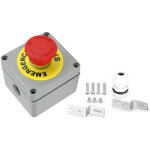 Bo�tier de commande d'arr�t d'urgence - �tanche ip66 (80x75x60)