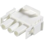 Bo�tier pour contacts m�les s�rie universal - mate - n - lok nbr total de p�les 4 pas: 6. 35 mm 350779 ...