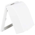 Bo�tier �tanche en plastique pour interrupteur mural, sonnette de porte, couvercle rabattable pour la ...