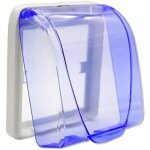 Bo�tier �tanche en plastique pour interrupteur mural, sonnette de porte, couvercle rabattable pour la ...