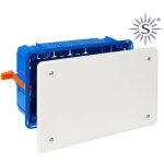 Solera - bote de jonction pour encastrement dans des cloisons creuses 164x106x47mm edm 60092