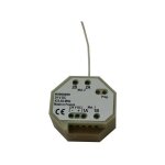 Botier de commande radio pour motorisation de volet battant en applique et en linteau