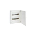 Boîtier en saillie série golf vf avec 2 rangées (12 modules par rangée) et porte avec poignée et porte ... Boîtier en saillie série golf vf avec 2 rangées (12 modules par rangée) et porte avec poignée et porte ...