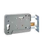 Thirard - boitier de serrure en applique  double entre pour portillon, rversible, 150x108mm, axe 130mm, ...