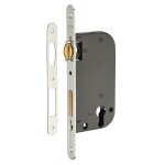 Thirard ? serrure encastrable pour porte d'entr�e ? rouleau en laiton ? g�che plate en acier ? coffre ...