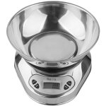 [jamais utilis�] bol en acier inoxydable, salade de fruits cuits au four, g�teau aux ?ufs, compteur d'aliments ...