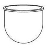 Bol pour batteur m�langeur plan�taire 20 litres - combisteel - 7455. 1455