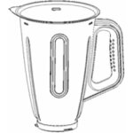 Bol blender inox