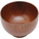 Bol en bois pour salade de fruits, nouilles et riz - r�cipient alimentaire pour table