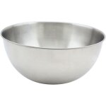 Bol � mixer en inox, bol � m�langer, saladier en m�tal, acier inoxydable, 25 cm
