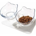 Bol orthopdique anti - vomissements pour animaux de compagnie avec support surlev, mangeoire pour ...