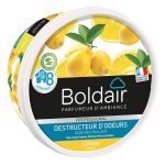 Destructeur d'odeurs en gel citron 300 g boldair Destructeur d'odeurs en gel citron 300 g boldair